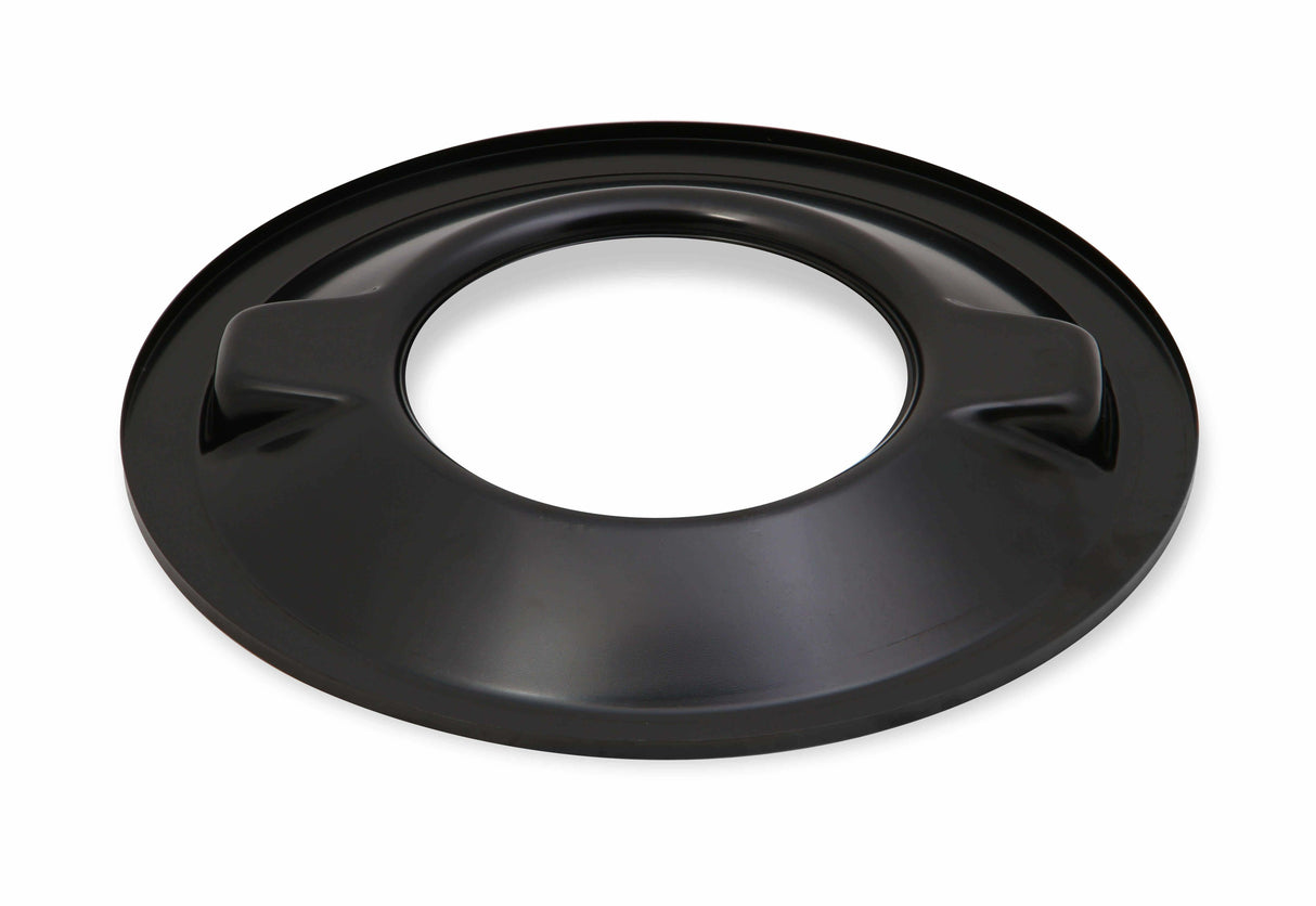 Holley 4500 Drop Base Air Cleaner Black w/6 Red Washable Gauze Filter - 120-4660