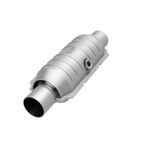 MagnaFlow universal catalytic converter 2.25 inch inlet/outlet stainless steel CARB compliant 451255