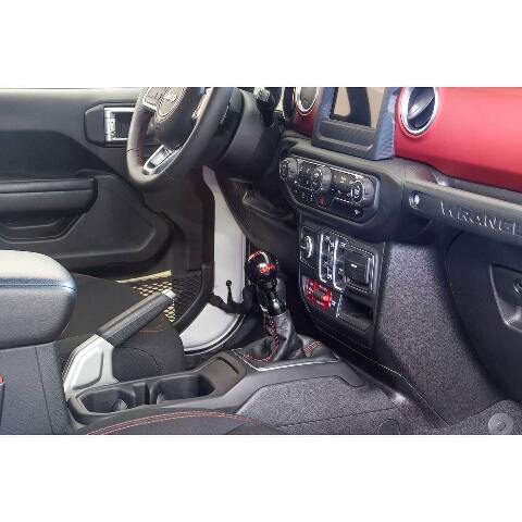 Precision Manual SportShifter - Jeep JL aluminum stainless steel