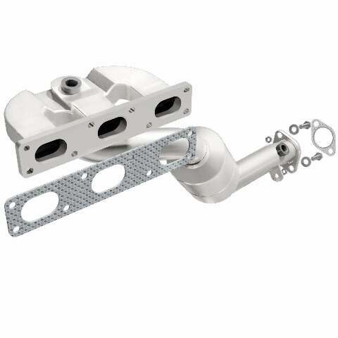MagnaFlow direct-fit catalytic converter for 2001-2005 BMW stainless steel CARB compliant 452287