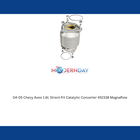 MagnaFlow direct-fit catalytic converter for 2004-2005 Chevy 1.6L stainless steel CARB compliant 452338