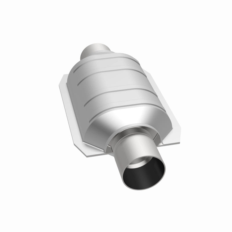 MagnaFlow universal catalytic converter 2.5 inch inlet/outlet stainless steel Federal EPA compliant OBDII 91006