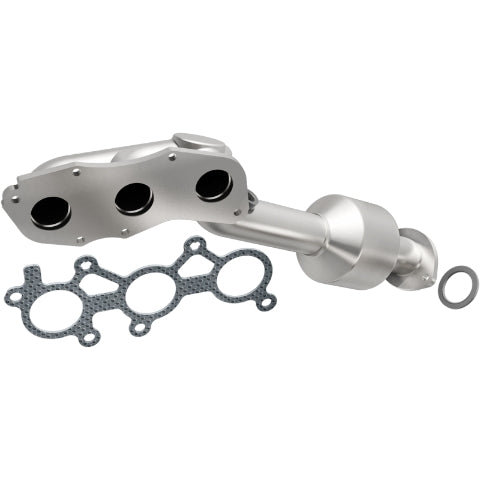 MagnaFlow direct-fit catalytic converter fits 2006 Lexus GS300 3.0L passenger side 3.0L passenger side stainless steel CARB compliant 452721