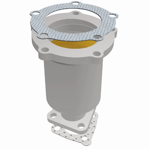 MagnaFlow direct-fit catalytic converter for 2000-2002 Mazda 2.0L stainless steel CARB compliant 454002