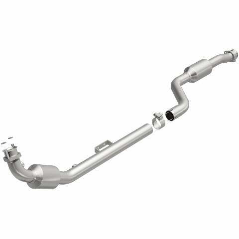 MagnaFlow direct-fit catalytic converter fits 2001-2004 Merc E320 driver side CA driver side stainless steel CARB compliant 454033