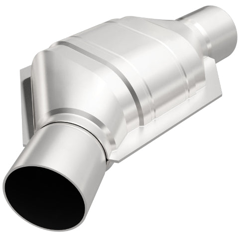 MagnaFlow universal catalytic converter 2.25 inch inlet/outlet stainless steel CARB compliant 457175