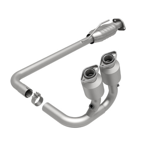 MagnaFlow direct-fit catalytic converter for 2004-2006 Jeep Wrangler 4.0L stainless steel CARB compliant 458027