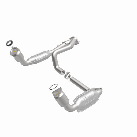 MagnaFlow direct-fit catalytic converter for 2001-2002 Chevy Silverado stainless steel CARB compliant