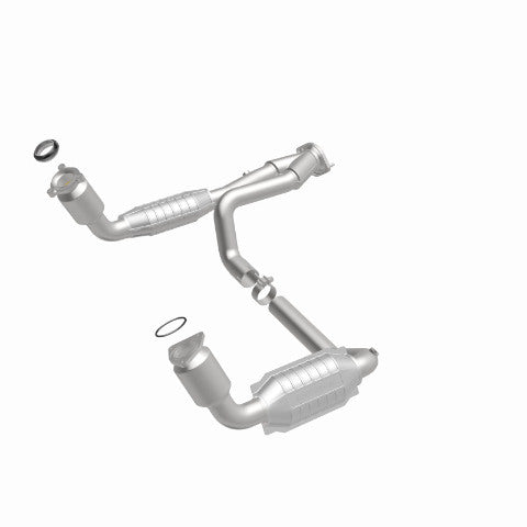 MagnaFlow direct-fit catalytic converter for 2001-2002 Chevy Silverado stainless steel CARB compliant