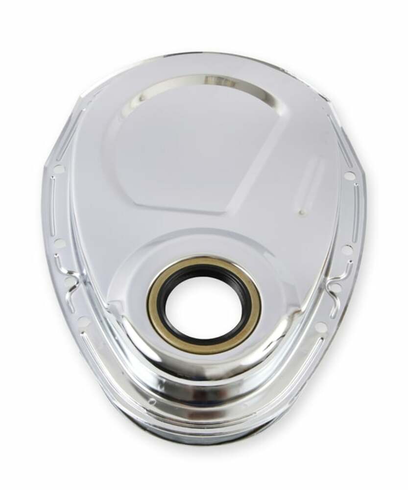 Mr. Gasket timing cover chrome Chevy 4590