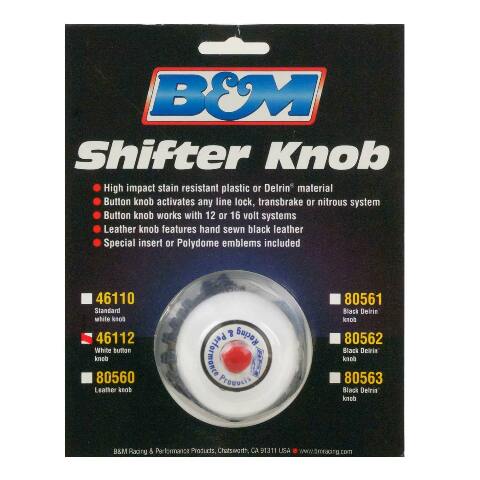 B&M Shift Knob with Momentary Switch