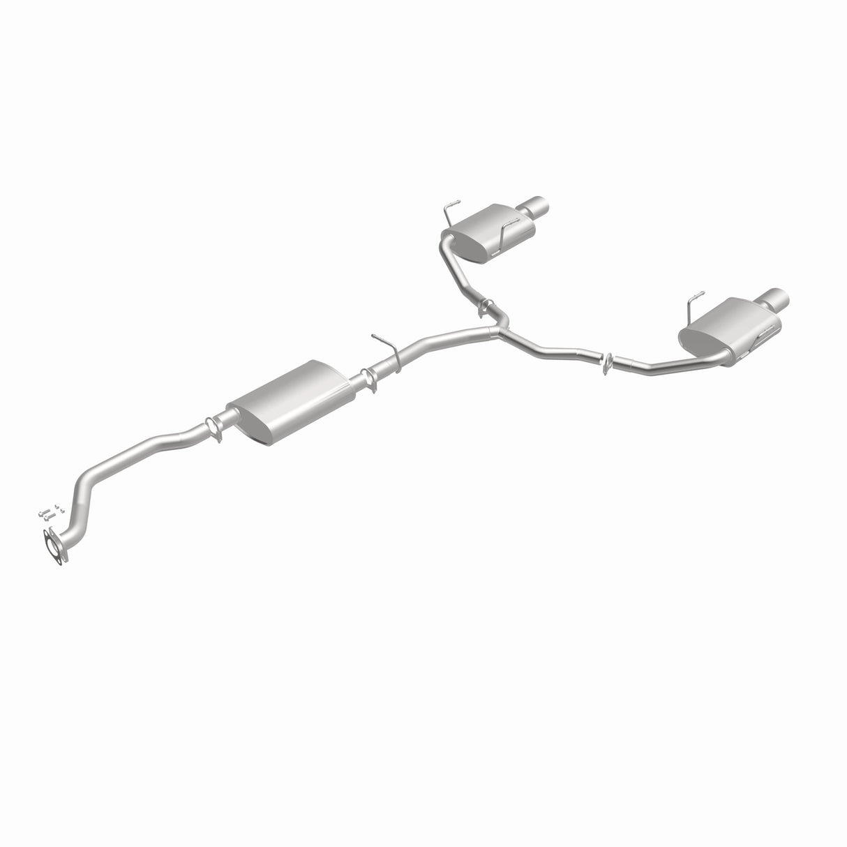 Fits 2009-2012 Buick Enclave 3.6L Direct-Fit Replacement Exhaust System stainless steel