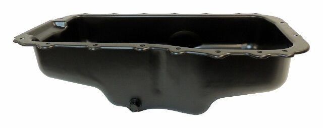 Jeep Metal Black Engine Oil Pan - 4648930AA