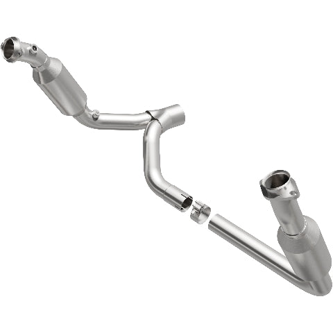 MagnaFlow direct-fit catalytic converter fits 2006 Dodge Ram 1500 5.7L and Fits 2006 Dodge Ram 1500 Compliant stainless steel CARB compliant
