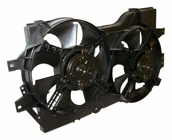 Jeep Plastic Black Cooling Fan Module - 4682624