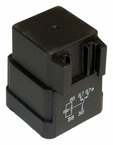 Jeep Plastic Black Relay - 4692079AA steel