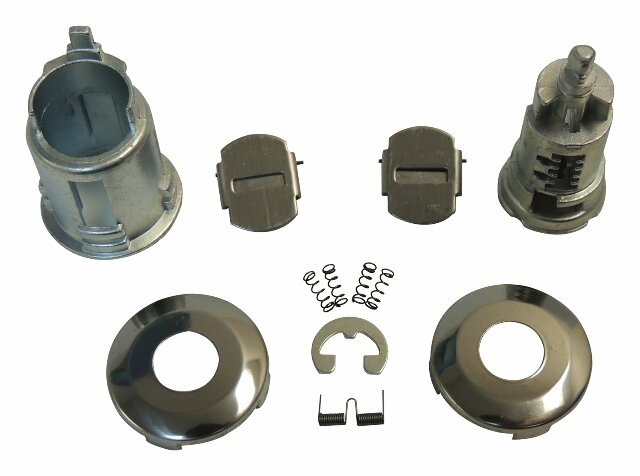 Jeep Metal Silver Lock Cylinder - 4720931