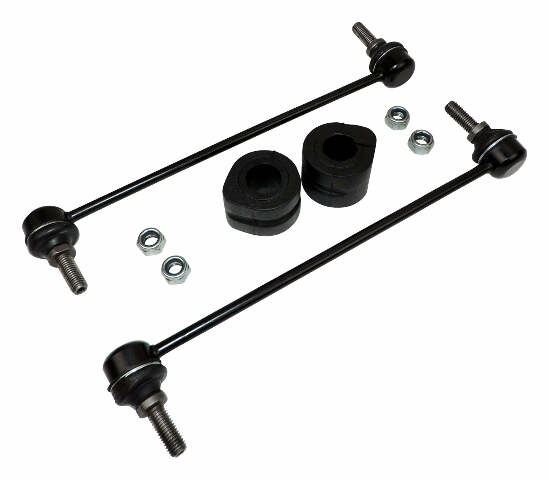 Fits 2001-2007 RS Minivan Suspension Stabilizer Bar Link Kit; 4743041K steel black