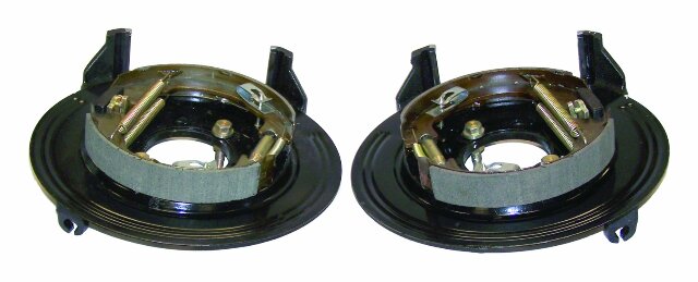 Jeep Semi-Metallic Black Backing Plate Set - 476212829K