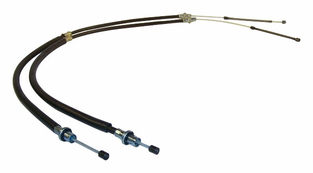 Metal Black Parking Brake Cable Set - 4762464 steel