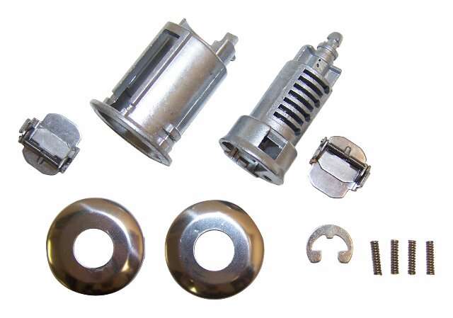 Jeep Aluminum Silver Lock Cylinder - 4778123 steel
