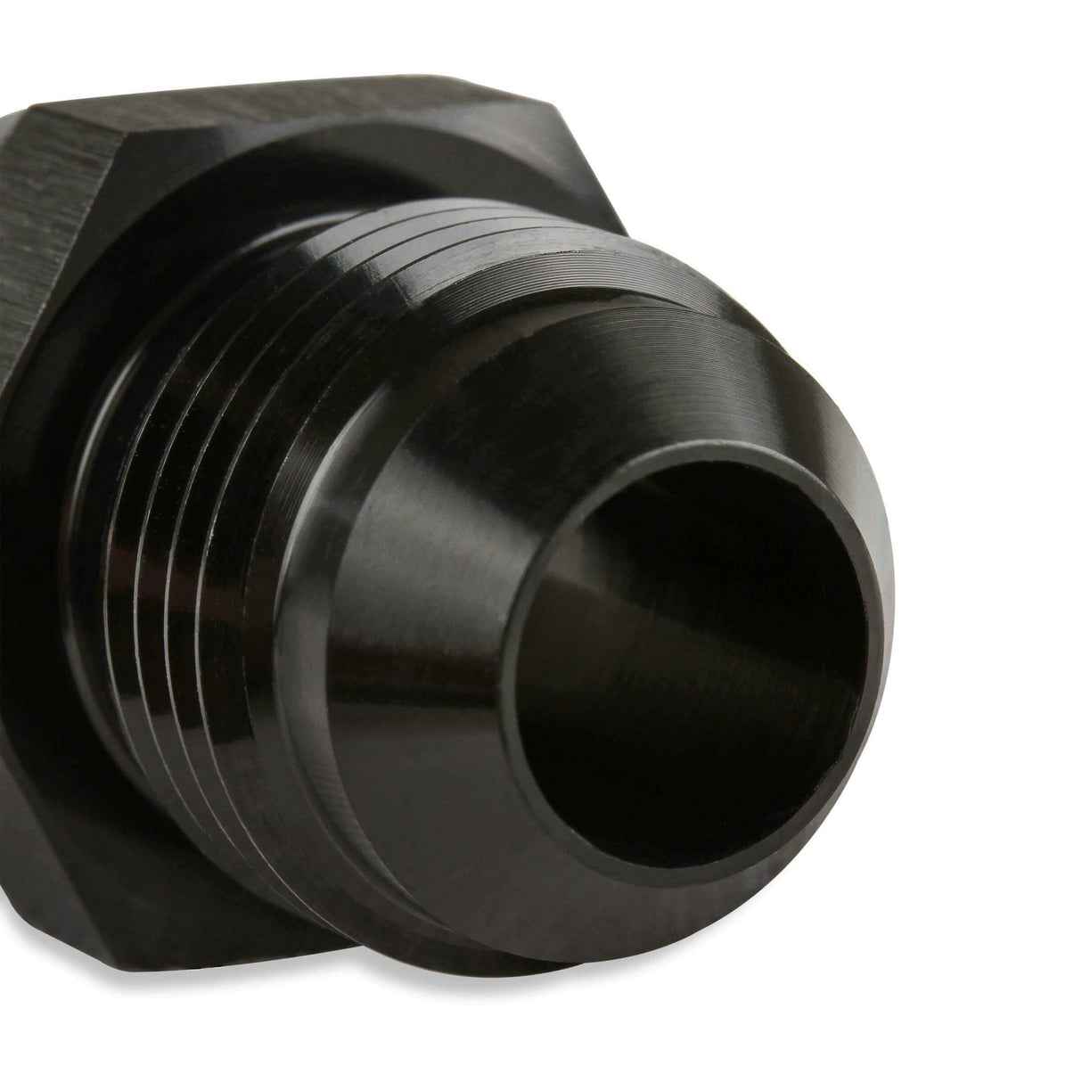 Mr. Gasket 10 AN to 7/8 14 (an10) O ring black BL aluminum 480010