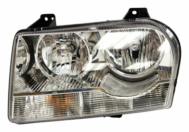 Jeep Plastic Clear headlight assembly - 4805757AG