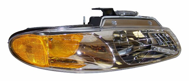 Jeep Plastic Amber headlight assembly - 4857040AB