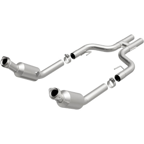MagnaFlow direct-fit catalytic converter for 2005-2010 Ford Mustang stainless steel CARB compliant 49001