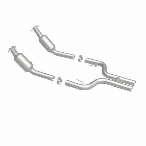 MagnaFlow direct-fit catalytic converter for 2005-2010 Ford Mustang stainless steel CARB compliant 49001