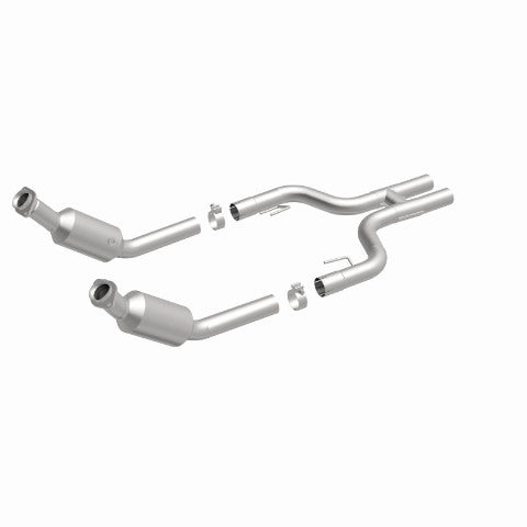 MagnaFlow direct-fit catalytic converter for 2005-2010 Ford Mustang stainless steel CARB compliant 49001