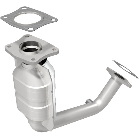 MagnaFlow direct-fit catalytic converter fits 2000-2004 Ford Focus 2.0L and 00 Ford Focus 2.0L Code P 2.0L stainless steel CARB compliant OBDII 49005