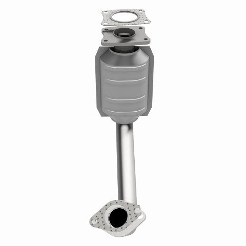MagnaFlow direct-fit catalytic converter fits 2000-2004 Ford Focus 2.0L and 00 Ford Focus 2.0L Code P 2.0L stainless steel CARB compliant OBDII 49005