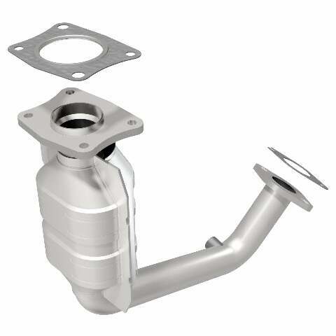 MagnaFlow direct-fit catalytic converter fits 2000-2004 Ford Focus 2.0L and 00 Ford Focus 2.0L Code P 2.0L stainless steel CARB compliant OBDII 49005