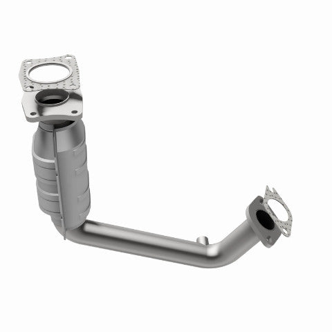 MagnaFlow direct-fit catalytic converter fits 2000-2004 Ford Focus 2.0L and 00 Ford Focus 2.0L Code P 2.0L stainless steel CARB compliant OBDII 49005