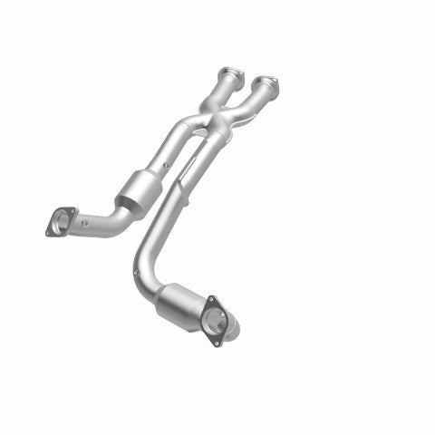 MagnaFlow direct-fit catalytic converter for 2006-2010 Jeep Grand Cherokee stainless steel CARB compliant OBDII 49046