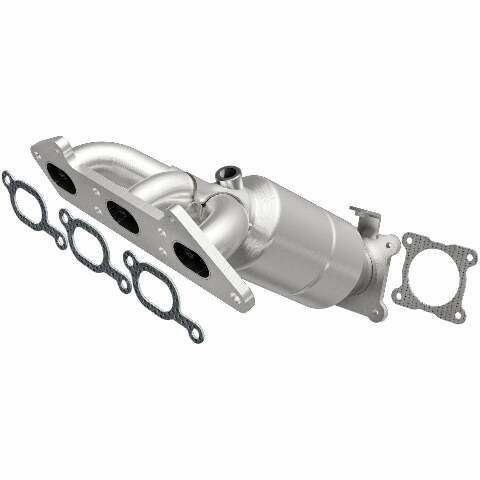 MagnaFlow direct-fit catalytic converter fits 02 Volvo S80 2.9L stainless steel CARB compliant 49056