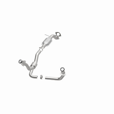 MagnaFlow direct-fit catalytic converter fits 2000-2005 Chevrolet Blazer and 2000-2001 GMC Jimmy, this and 2000-2004 GM Blazer stainless steel CARB compliant OBDII 49109