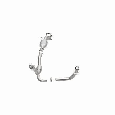MagnaFlow direct-fit catalytic converter fits 2000-2005 Chevrolet Blazer and 2000-2001 GMC Jimmy, this and 2000-2004 GM Blazer stainless steel CARB compliant OBDII 49109