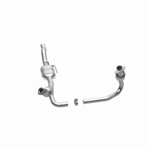 MagnaFlow direct-fit catalytic converter fits 2000-2003 Dodge Dakota 5.9L and 2000-2003 Dodge Dakota 3.9L stainless steel CARB compliant OBDII 49112