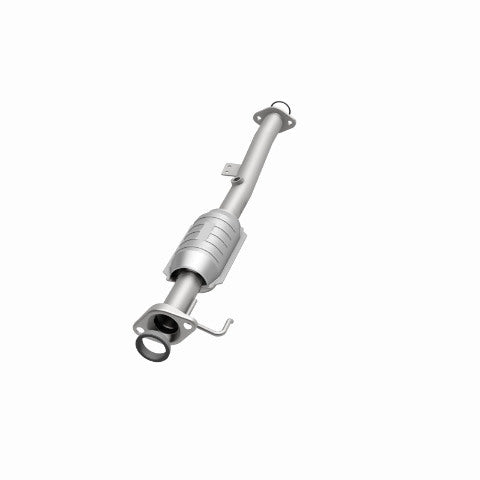 MagnaFlow direct-fit catalytic converter fits 1999-2003 Chevrolet Tracker and Suzuki Vitara, this and 1999-2002 Vitara 1.6/2 1.6 inch inlet/outlet stainless steel CARB compliant OB