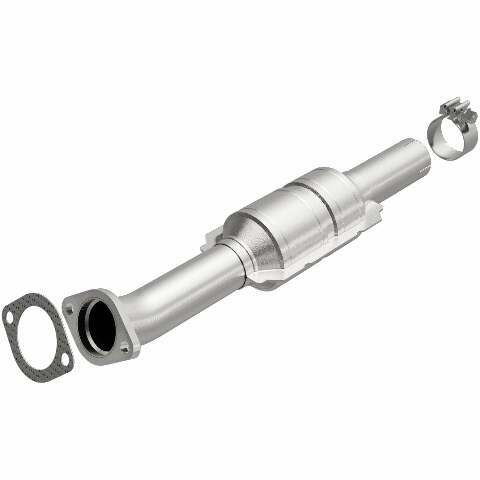 MagnaFlow direct-fit catalytic converter fits 2006-2008 Eclipse 2.4L rear OE 2.4L stainless steel CARB compliant OBDII 49151