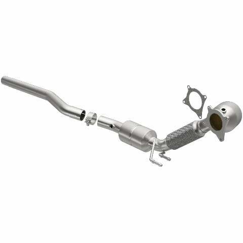MagnaFlow direct-fit catalytic converter for 2007-2009 VW Jetta stainless steel CARB compliant 49165