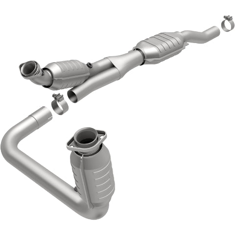 MagnaFlow direct-fit catalytic converter fits 02 Dodge Ram 5.9L stainless steel CARB compliant OBDII 49188