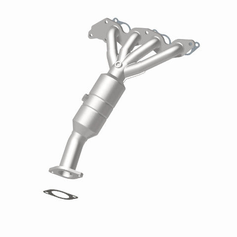 MagnaFlow direct-fit catalytic converter fits 2006-2009 Ford Fusion and Mercury Milan, this and 2006 Ford Fusion 2.3L stainless steel CARB compliant OBDII 49203