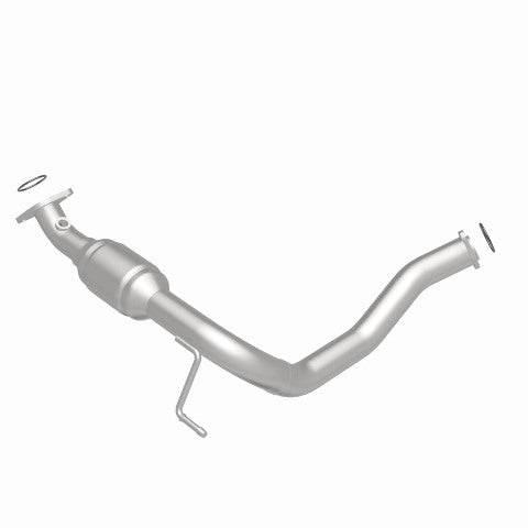 MagnaFlow direct-fit catalytic converter fits 2003-2009 Toyota 4Runner and 2007-2009 Toyota FJ Cruiser, this and 2005-2007 4-Run/FJ driver side rr driver side stainless steel CARB