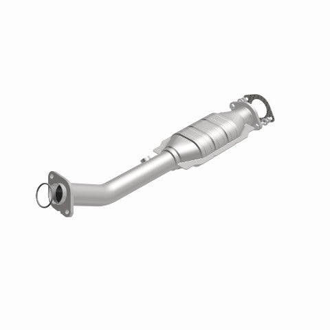 MagnaFlow direct-fit catalytic converter fits 2004-2015 Nissan Titan, 2005-2015 Nissan Armada, and more, this and 07 Titan 5.6L driver side rr 5.6L driver side stainless steel CARB