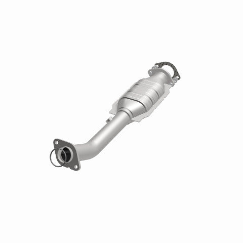 MagnaFlow direct-fit catalytic converter fits 2004-2015 Nissan Titan, 2005-2015 Nissan Armada, and more, this and 07 Titan 5.6L driver side rr 5.6L driver side stainless steel CARB
