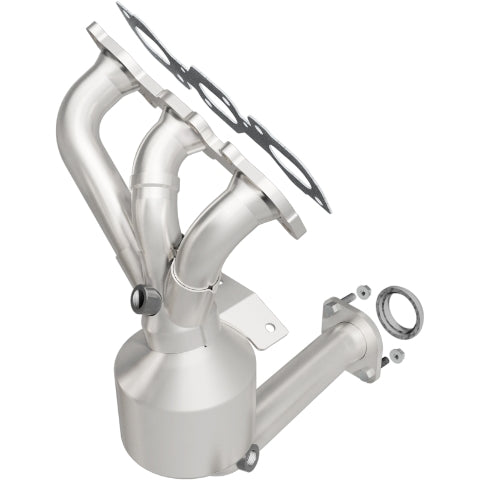 MagnaFlow direct-fit catalytic converter fits 2006-2012 Ford Fusion, 2006-2011 Mercury Milan, and more, this and 2006 Ford Fusion 3.0L stainless steel CARB compliant OBDII 49266