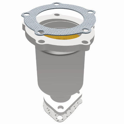 MagnaFlow direct-fit catalytic converter for 2000-2002 Mazda 2.0L stainless steel CARB compliant OBDII 49299
